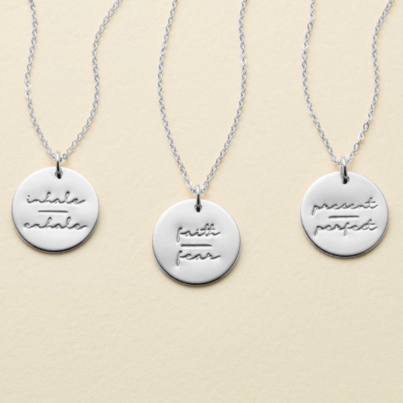 Mind | Matter Meditation Mantra Charm Necklace - Picture 13 of 14